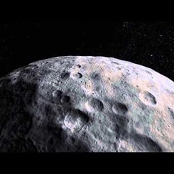 Cüce Gezegen Ceres’in Üzerinden Uçuş