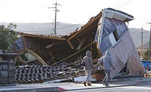 Noto Peninsula Faces Double Disaster With Flooding After Earthquake