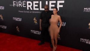 Kanye West And Bianca Censori Steal The Show At 2025 Grammys