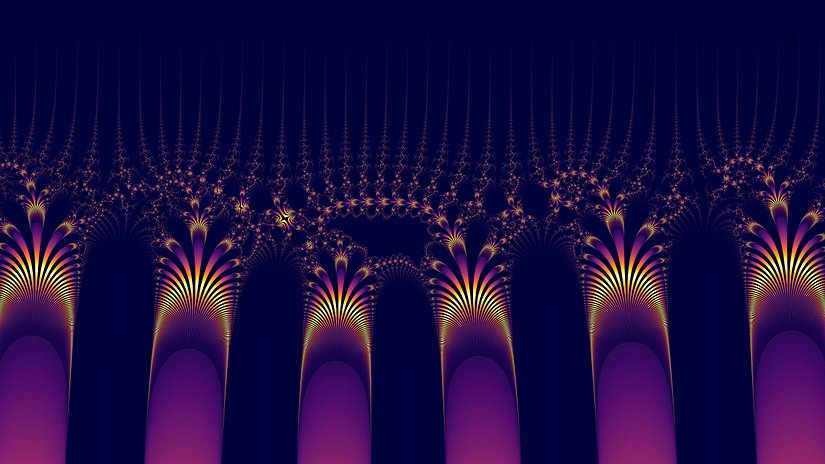 Üstel Collatz fraktal