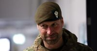 Prince William wears battle gear on visit to British troops in Estonia