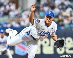 Choi Wontae Shines In First Start For Samsung Lions