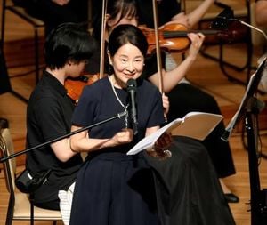 Sayuri Yoshinaga Shines At Tohoku Youth Orchestra Concert