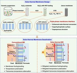 Innovative Janus Membrane Transforms Solar Desalination Efficiency