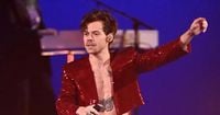 Harry Styles spotted in Italy for Pope announcement but fans distracted by hat