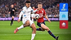 Marseille And Lille Battle To Intense 1-1 Draw