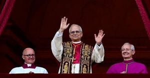 Historic Announcement As First American Pope Elected