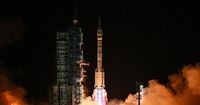 China launches Shenzhou 21 mission, carrying 3 taikonauts - and 4 mice - to replace space station crew