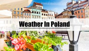 Cold Weekend Weather Forecast Across Polish Towns