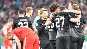 Freiburg Thrashes Bremen 5-0 At Home