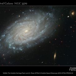 Spiral Galaxy NGC 3370 from Hubble