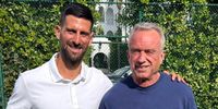 Robert F. Kennedy Jr. & Novak Djokovic Play Tennis Match: ‘Guess Who Won’