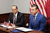 Explaining Defense Secretary Pete Hegseth's announcement about Qatari air force presence in Idaho