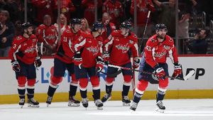 Capitals Secure Dominant 4-1 Win Over Red Wings