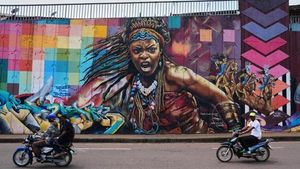 Graffiti Transforms Conakry Streets And Public Attitudes