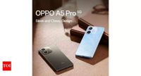 Oppo A5 Pro with 5,800 mAh battery, military grade certification launched in India: Price, specs and more - The Times of India