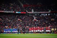 At Old Trafford, fans and teams pay tribute to Manchester synagogue attack victims