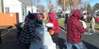 Church community donates 200 free turkeys