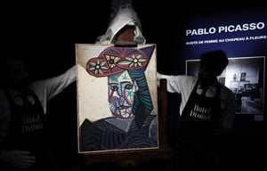 Hidden Picasso Portrait Sets Paris Auction Record