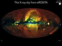 eROSITA’dan X-Işını Gökyüzü