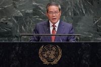 China's No. 2 leader, in debut of sorts on world stage at UN, echoes his nation's concern about US