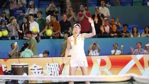 Rybakina Rallies To Claim Tenth WTA Title In Ningbo