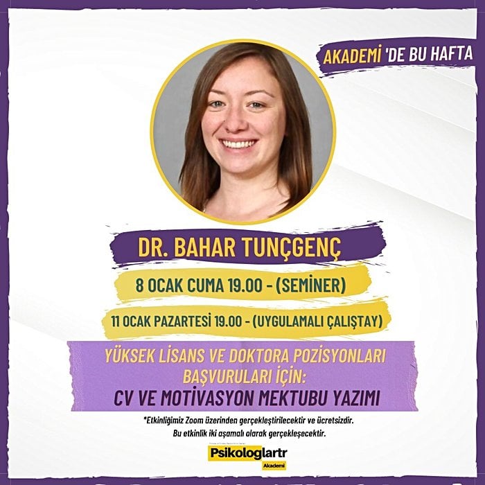 YL-Doktora Başvurularında CV ve Motivasyon Mektubu Yazımı