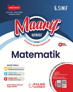 6.Sınıf Maarif Serisi Matematik Haftalık Deneme (41 Föy)