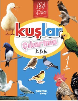 Kuşlar Çıkartma Kitabı- 1