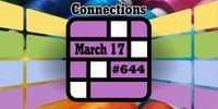 Today's Connections Hints & Answers For March 17, 2025 (Puzzle #645)