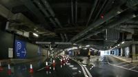 啟德體育園停車場疑爆水管　早上近入口位水浸　保安提醒小心駕車