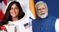 Sunita Williams Return Live Updates: 'People of India praying for your good health', says PM Modi in letter to Sunita Williams  - The Times of India