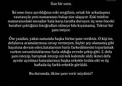 Sizce ne yapmalıyım?