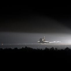 A Last Landing for Space Shuttle Endeavour