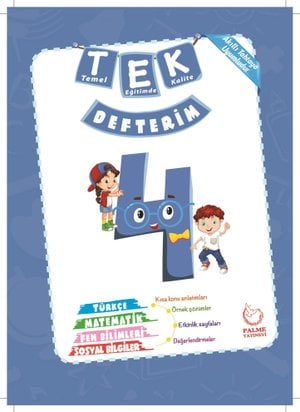 Palme 4.Sınıf Tek Defterim