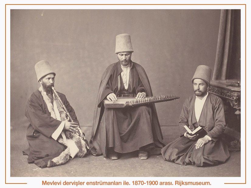 (Mevlevi Dervişleri Enstrumanları ile)