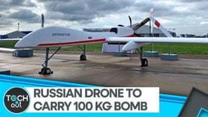 Russia Unveils Advanced Drones Kasatka And Mikrob For Battlefield Use