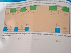 Mavi ve yeşil karton arası fark kaçtır?