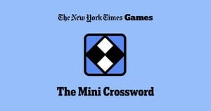 Eager Solvers Tackle This Week's NYT Mini Crossword