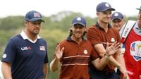 Bryson, Rose, caddies get heated at Bethpage