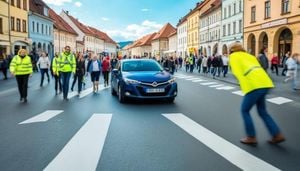 Sibiu Police Launch Initiatives Against Pedestrian Indiscipline