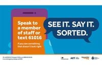 New look, same message: ‘See it. Say it. Sorted’