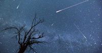 Lluvia de Líridas en abril: de qué tamaño son los meteoros y cuál es su velocidad