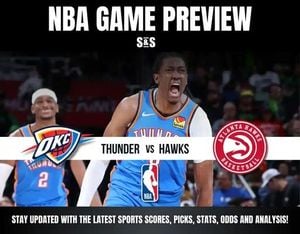Thunder Eye Seventh Straight Home Win Against Shorthanded Hawks