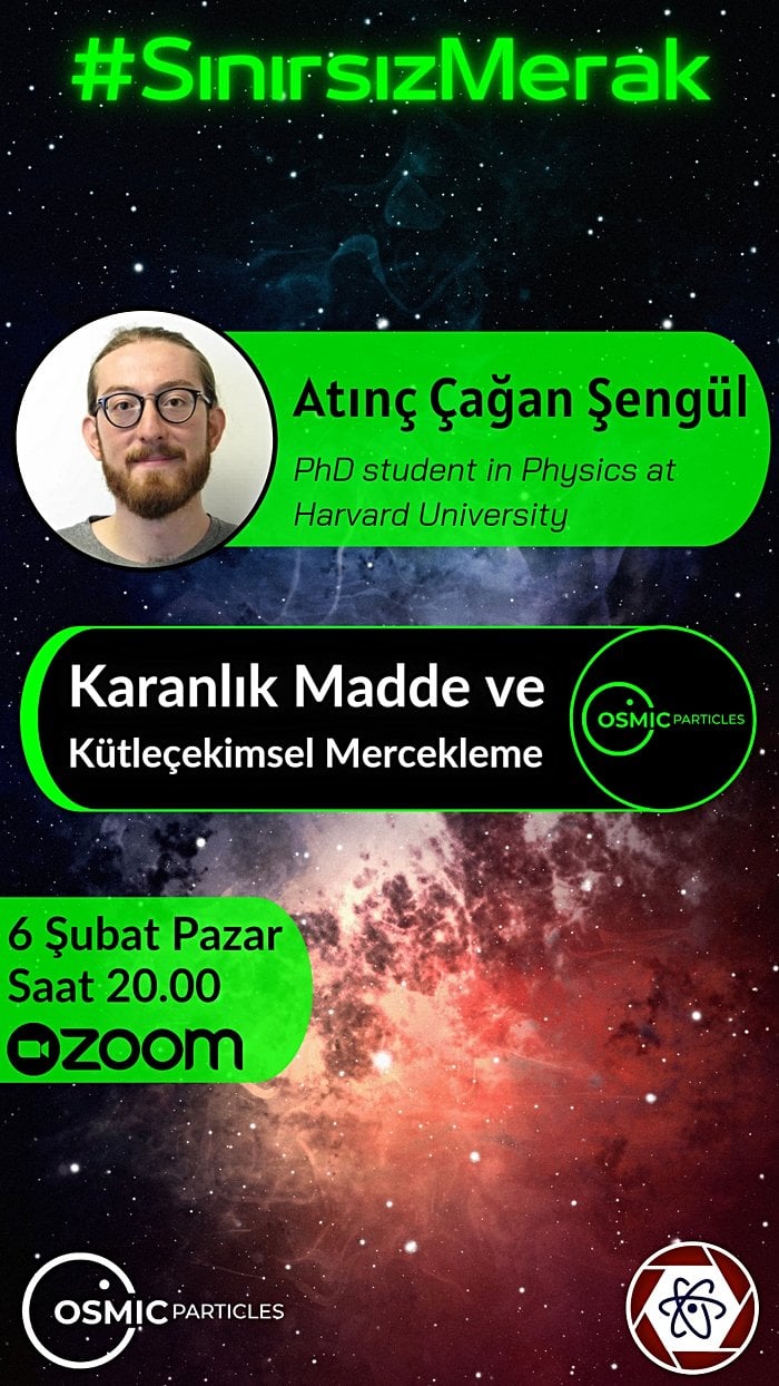 Harvard Üniversitesinden Atınç Şengül - Karanlık Madde | Cosmic Particles