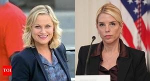 Amy Poehler And Tina Fey Roast Pam Bondi On SNL