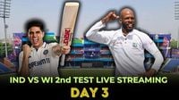 IND vs WI 2nd Test live streaming: Where to watch Day 3 play today?