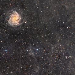NGC 6946 and NGC 6939