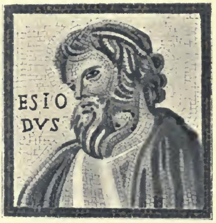 Hesiodos mozaiği.