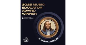 Adrian Maclin Honored With 2025 Music Educator Award